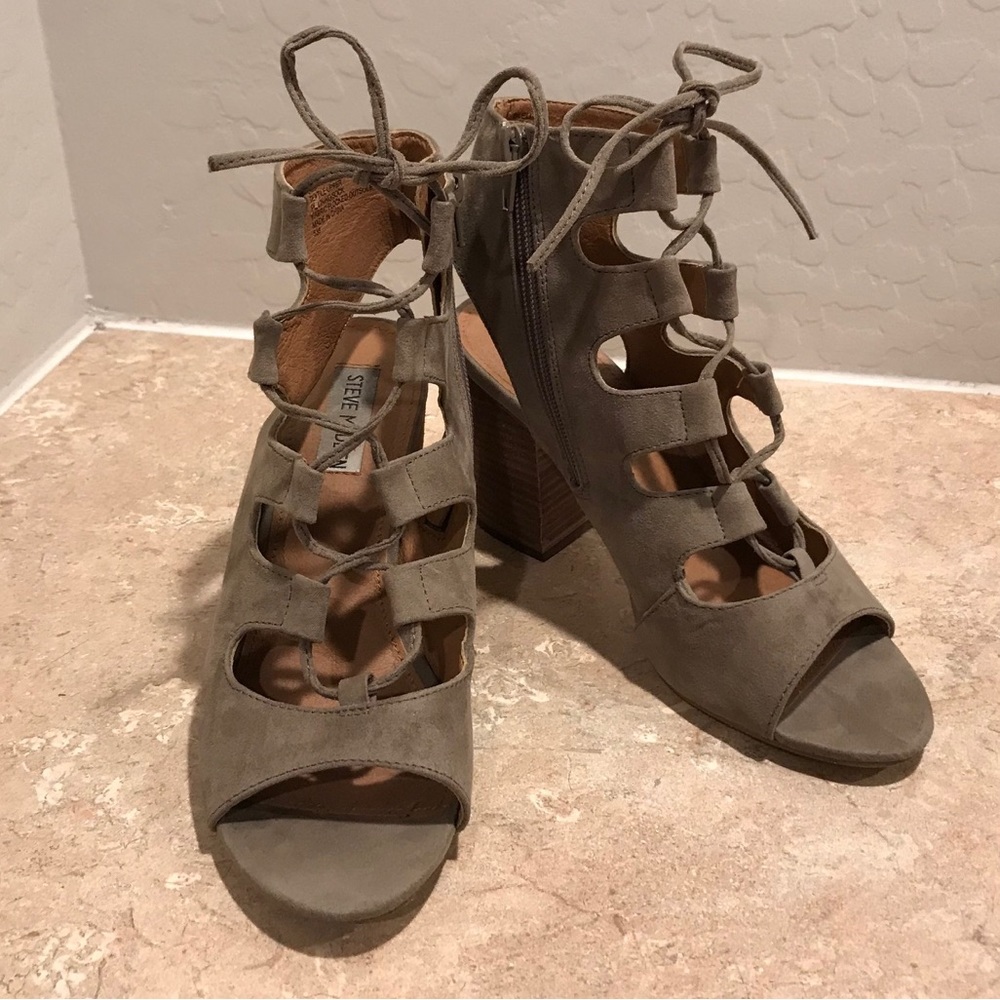 Steve Madden Laced up Gladiator Heels